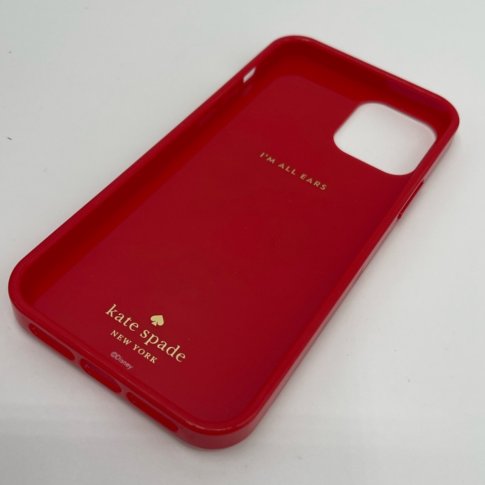 Kate Spade NY x Disney Minnie Mouse IPhone 12/12 Pro Mini Flexible Phone Case - Picture 12 of 16